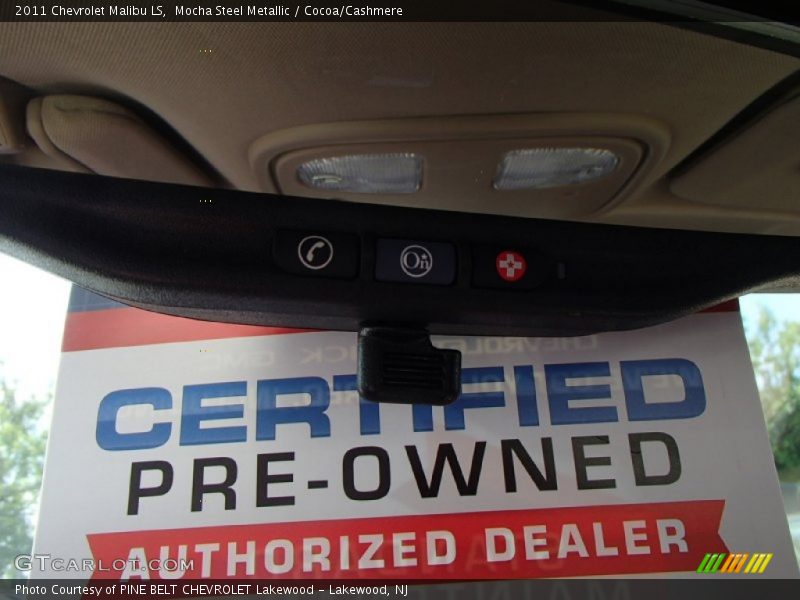 Mocha Steel Metallic / Cocoa/Cashmere 2011 Chevrolet Malibu LS