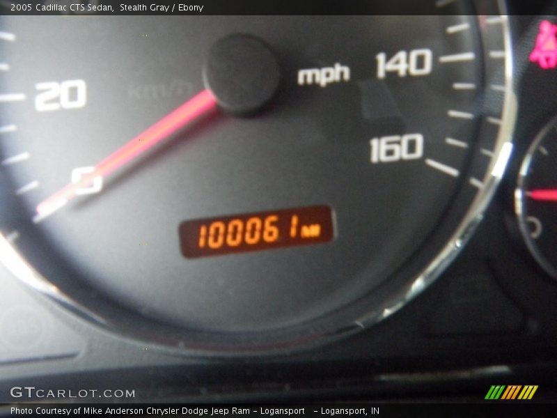 Stealth Gray / Ebony 2005 Cadillac CTS Sedan