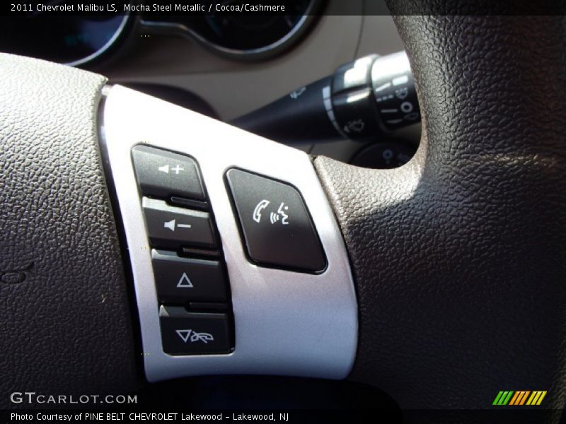 Mocha Steel Metallic / Cocoa/Cashmere 2011 Chevrolet Malibu LS