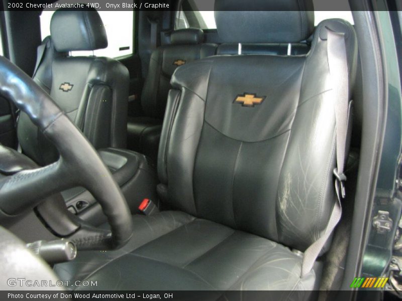 Onyx Black / Graphite 2002 Chevrolet Avalanche 4WD