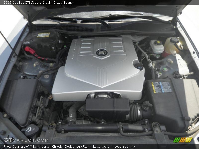 Stealth Gray / Ebony 2005 Cadillac CTS Sedan