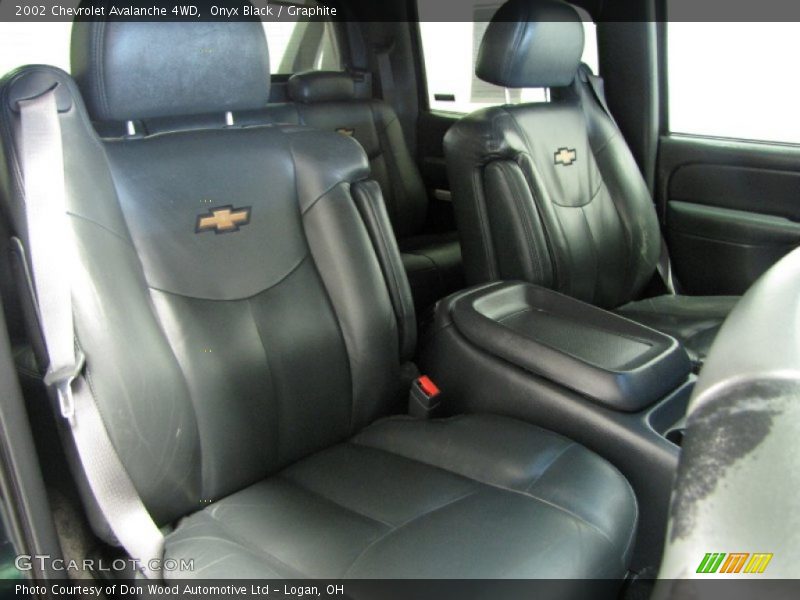 Onyx Black / Graphite 2002 Chevrolet Avalanche 4WD