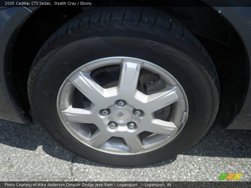 Stealth Gray / Ebony 2005 Cadillac CTS Sedan