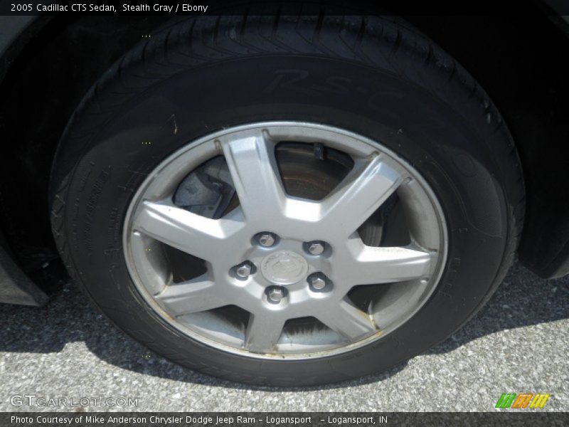Stealth Gray / Ebony 2005 Cadillac CTS Sedan