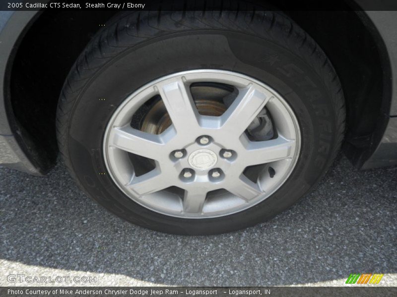 Stealth Gray / Ebony 2005 Cadillac CTS Sedan