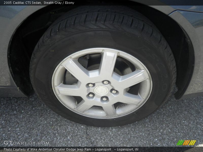 Stealth Gray / Ebony 2005 Cadillac CTS Sedan