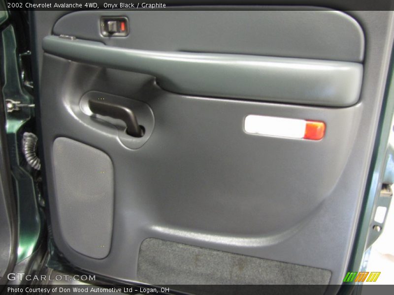 Onyx Black / Graphite 2002 Chevrolet Avalanche 4WD