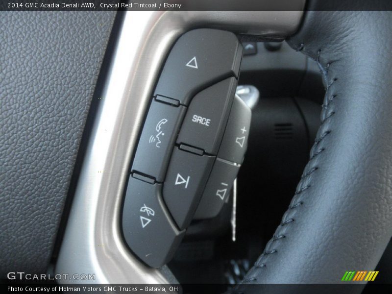 Controls of 2014 Acadia Denali AWD