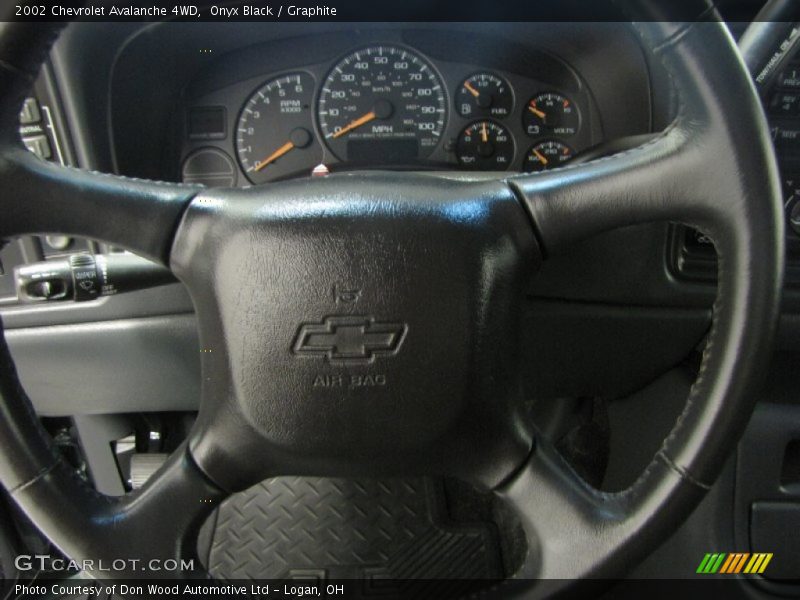 Onyx Black / Graphite 2002 Chevrolet Avalanche 4WD
