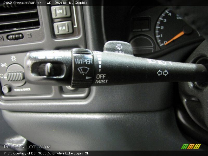 Onyx Black / Graphite 2002 Chevrolet Avalanche 4WD