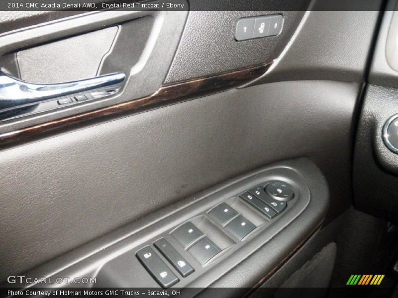 Controls of 2014 Acadia Denali AWD