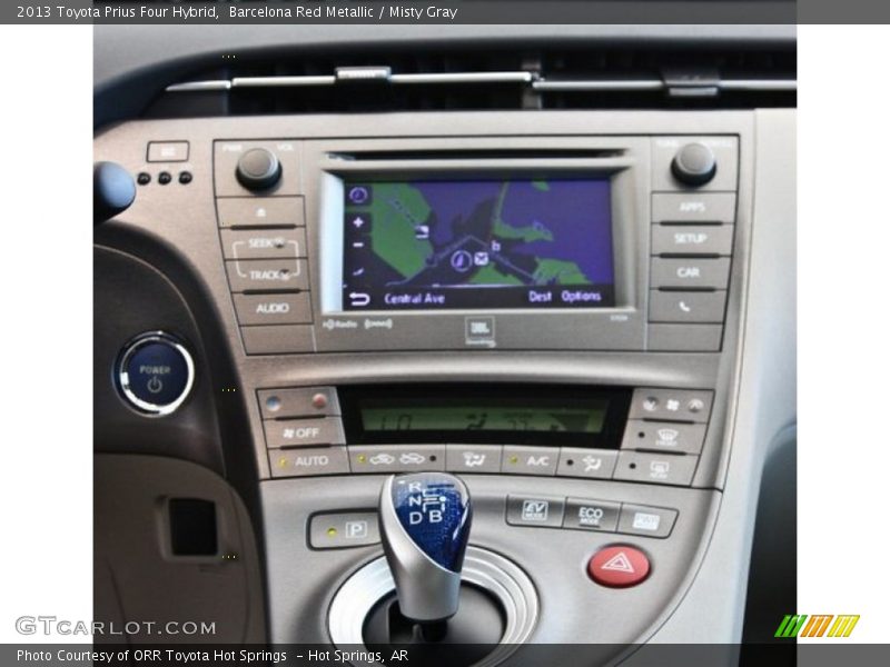 Navigation of 2013 Prius Four Hybrid