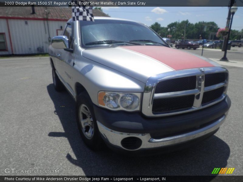 Bright Silver Metallic / Dark Slate Gray 2003 Dodge Ram 1500 ST Regular Cab