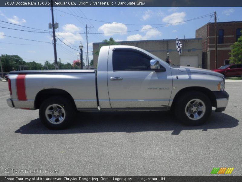 Bright Silver Metallic / Dark Slate Gray 2003 Dodge Ram 1500 ST Regular Cab