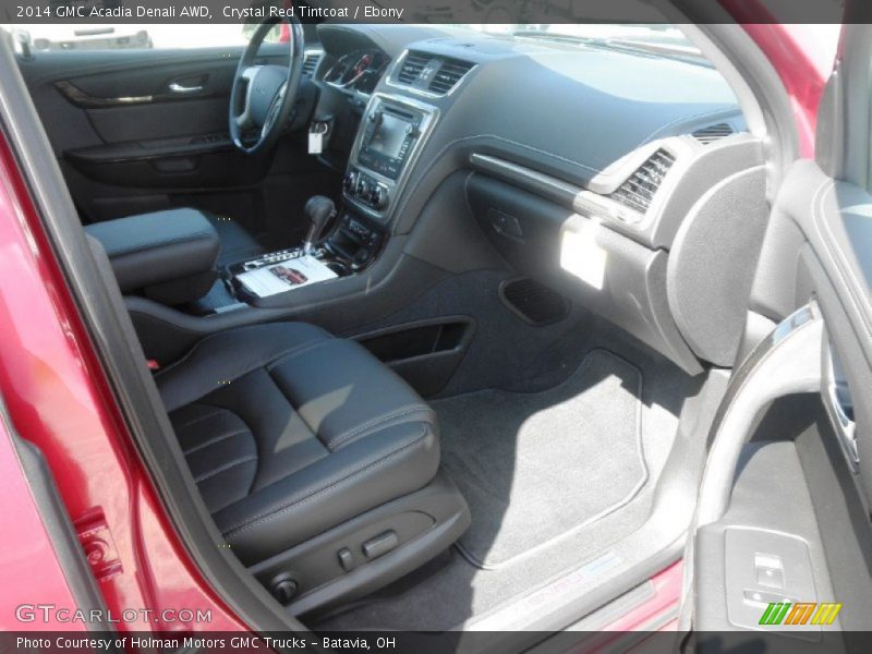 Crystal Red Tintcoat / Ebony 2014 GMC Acadia Denali AWD