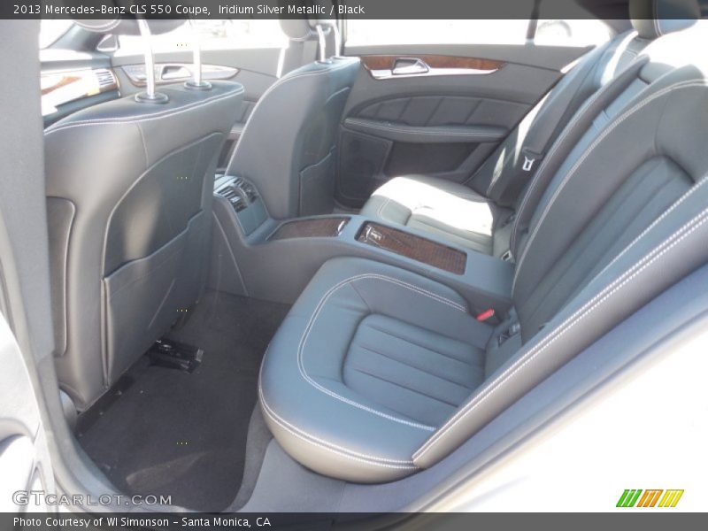 Iridium Silver Metallic / Black 2013 Mercedes-Benz CLS 550 Coupe