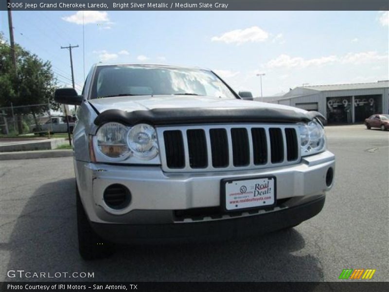 Bright Silver Metallic / Medium Slate Gray 2006 Jeep Grand Cherokee Laredo