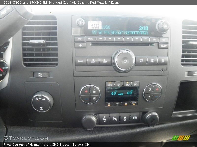 Sonoma Red Metallic / Ebony 2013 GMC Sierra 2500HD SLE Extended Cab 4x4
