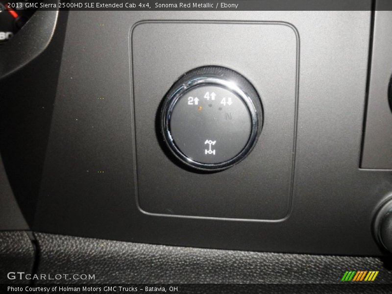 Sonoma Red Metallic / Ebony 2013 GMC Sierra 2500HD SLE Extended Cab 4x4