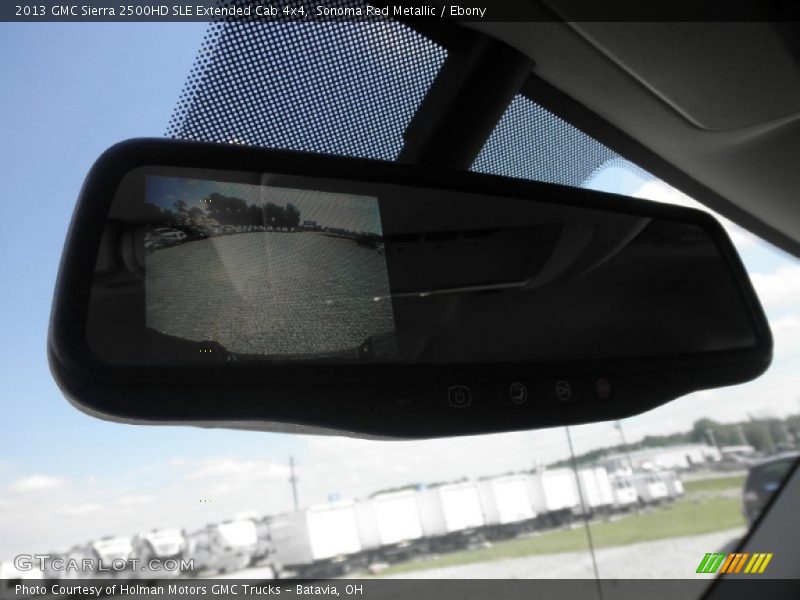 Sonoma Red Metallic / Ebony 2013 GMC Sierra 2500HD SLE Extended Cab 4x4