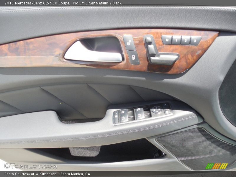 Iridium Silver Metallic / Black 2013 Mercedes-Benz CLS 550 Coupe