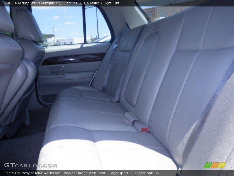 Light Ice Blue Metallic / Light Flint 2003 Mercury Grand Marquis GS
