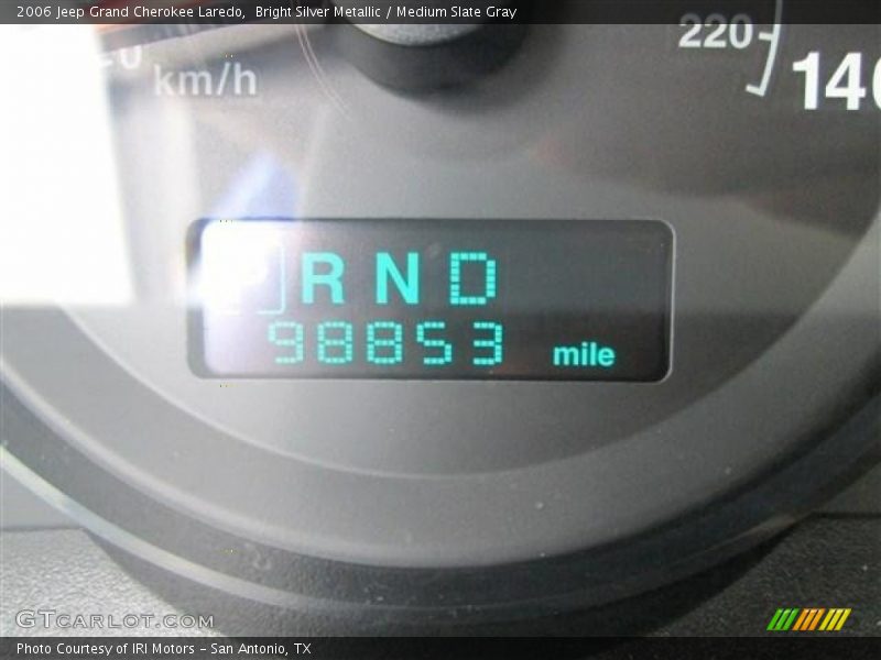 Bright Silver Metallic / Medium Slate Gray 2006 Jeep Grand Cherokee Laredo