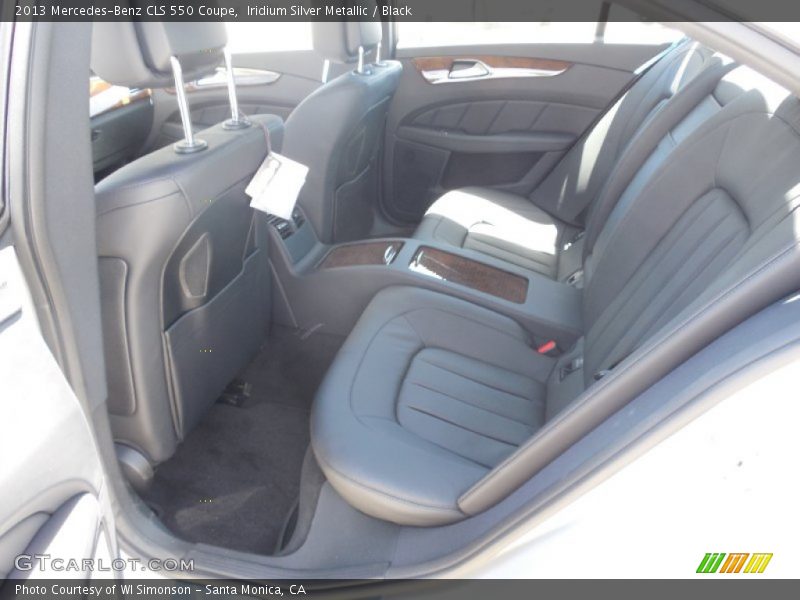 Iridium Silver Metallic / Black 2013 Mercedes-Benz CLS 550 Coupe