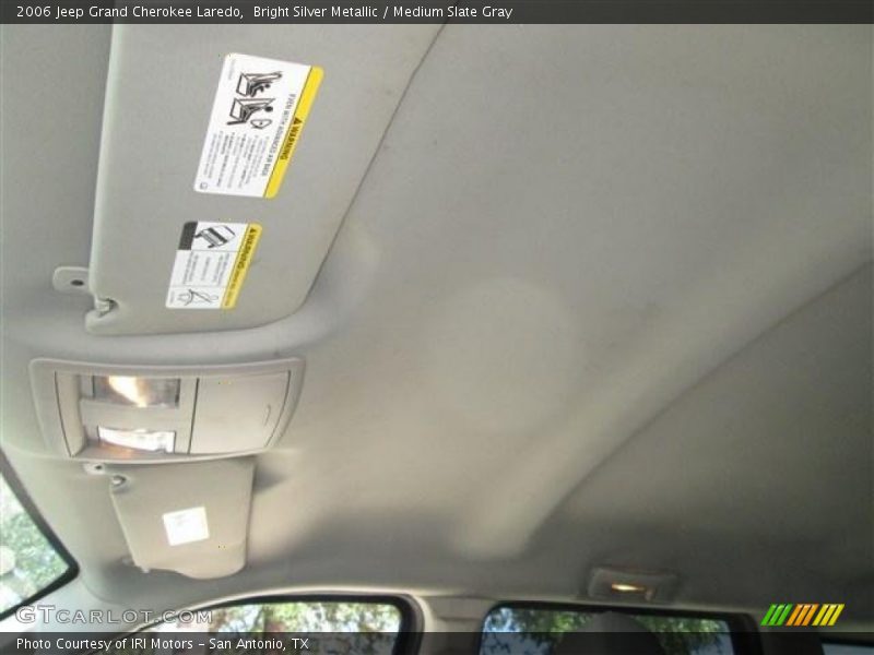 Bright Silver Metallic / Medium Slate Gray 2006 Jeep Grand Cherokee Laredo
