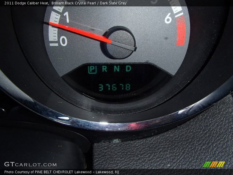 Brilliant Black Crystal Pearl / Dark Slate Gray 2011 Dodge Caliber Heat