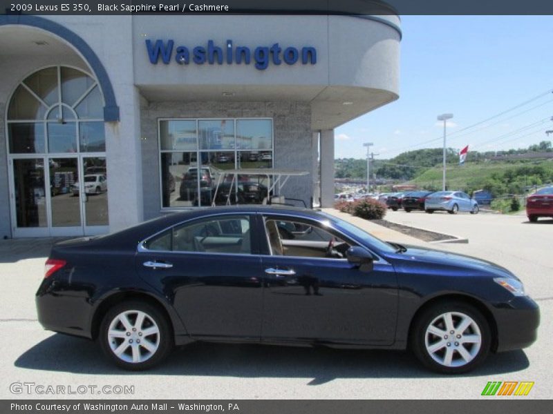 Black Sapphire Pearl / Cashmere 2009 Lexus ES 350