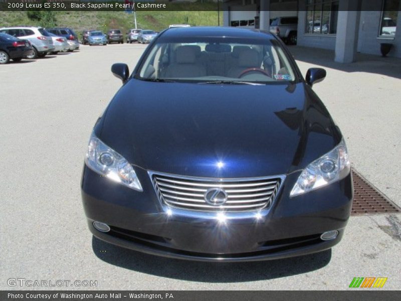 Black Sapphire Pearl / Cashmere 2009 Lexus ES 350