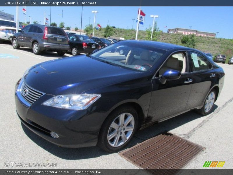 Black Sapphire Pearl / Cashmere 2009 Lexus ES 350