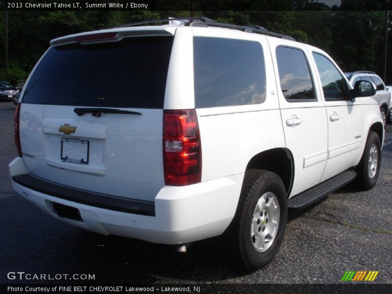 Summit White / Ebony 2013 Chevrolet Tahoe LT