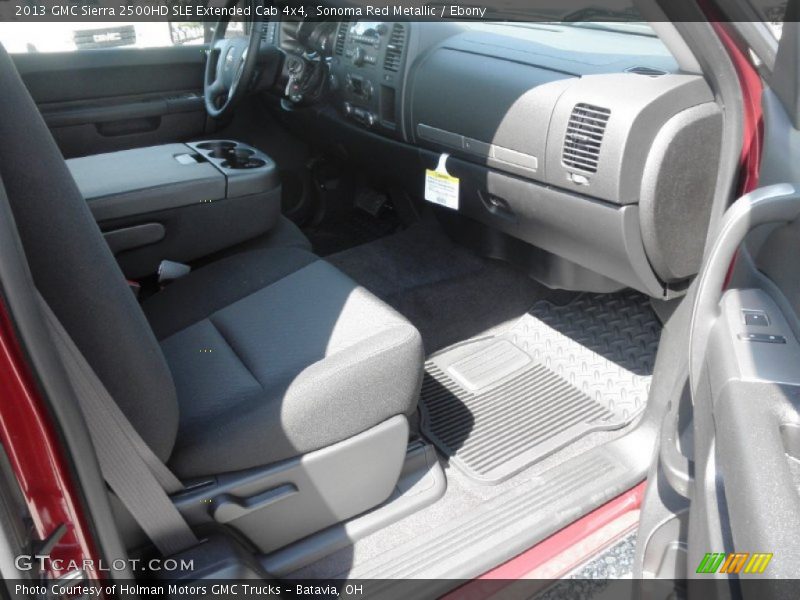 Sonoma Red Metallic / Ebony 2013 GMC Sierra 2500HD SLE Extended Cab 4x4