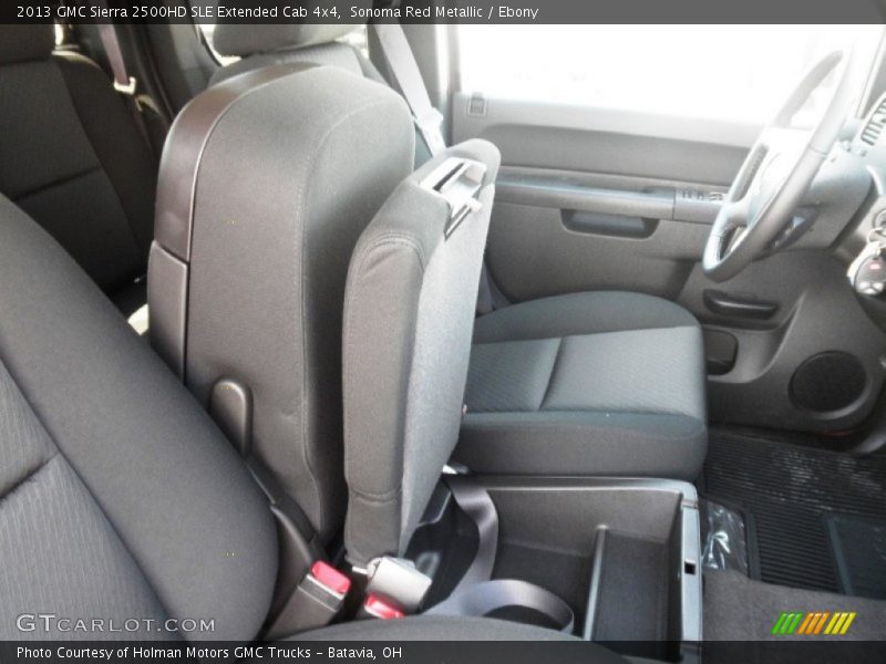 Sonoma Red Metallic / Ebony 2013 GMC Sierra 2500HD SLE Extended Cab 4x4
