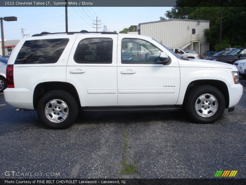 Summit White / Ebony 2013 Chevrolet Tahoe LT