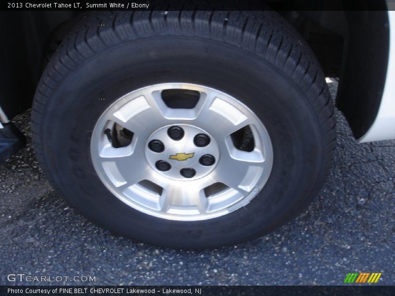 Summit White / Ebony 2013 Chevrolet Tahoe LT