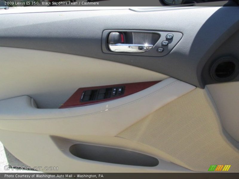 Black Sapphire Pearl / Cashmere 2009 Lexus ES 350