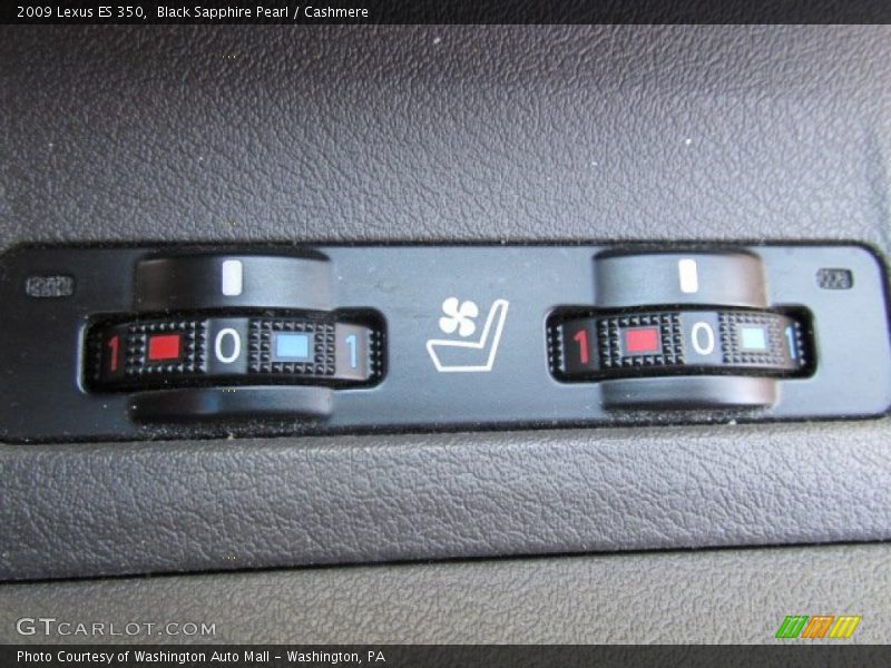 Black Sapphire Pearl / Cashmere 2009 Lexus ES 350