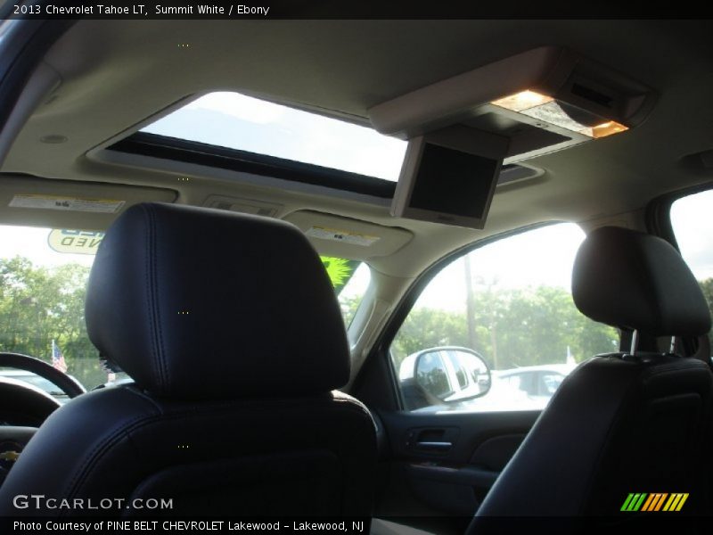 Summit White / Ebony 2013 Chevrolet Tahoe LT