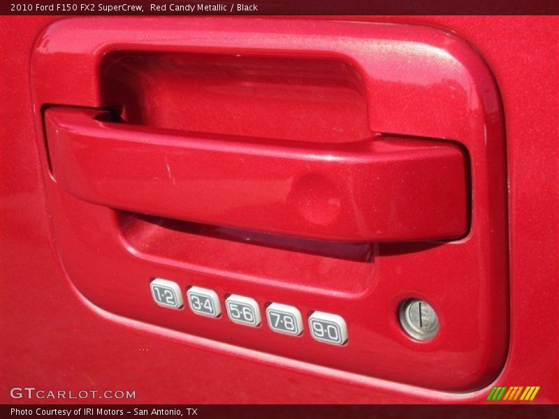 Red Candy Metallic / Black 2010 Ford F150 FX2 SuperCrew