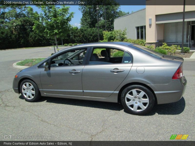  2008 Civic LX Sedan Galaxy Gray Metallic