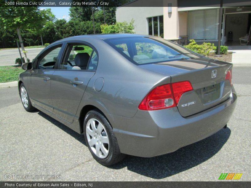  2008 Civic LX Sedan Galaxy Gray Metallic