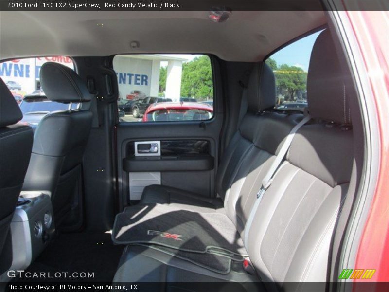 Red Candy Metallic / Black 2010 Ford F150 FX2 SuperCrew