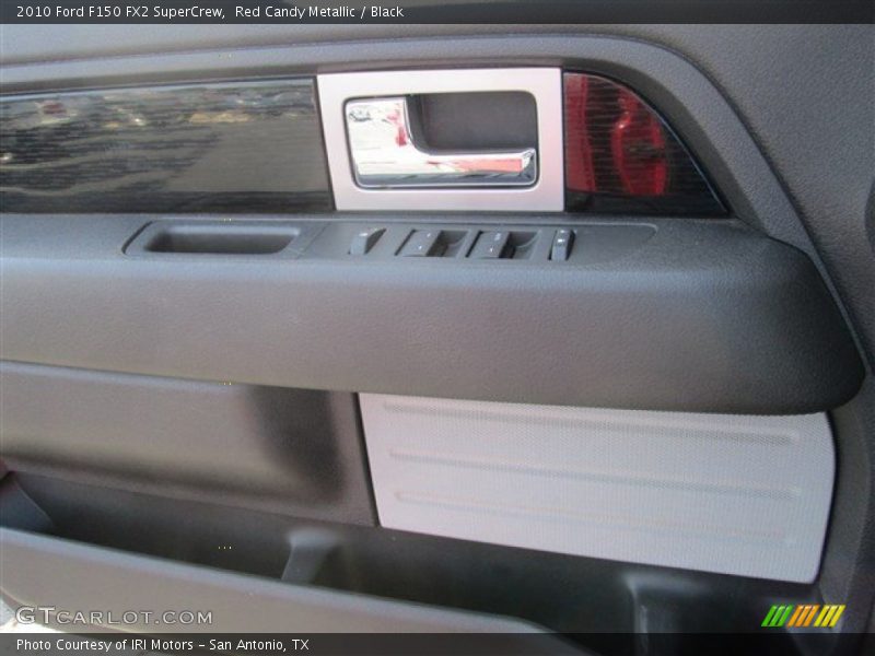 Red Candy Metallic / Black 2010 Ford F150 FX2 SuperCrew