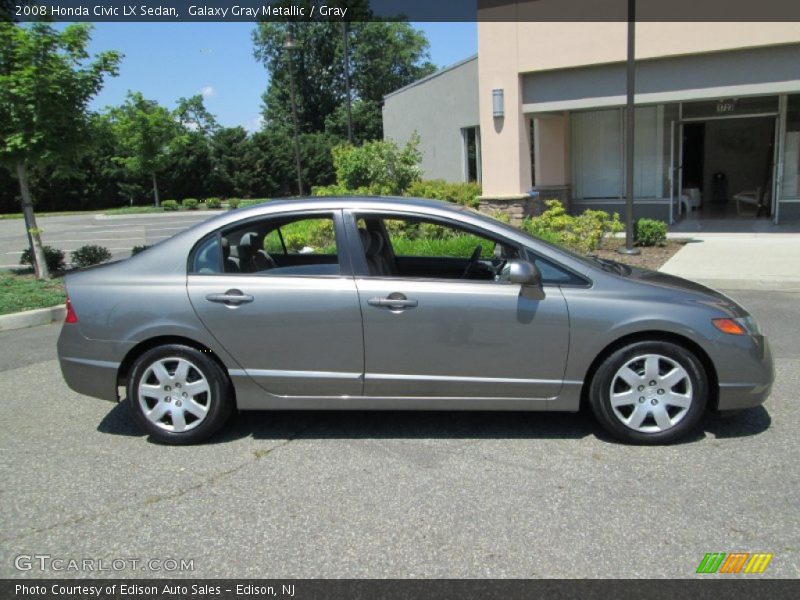  2008 Civic LX Sedan Galaxy Gray Metallic
