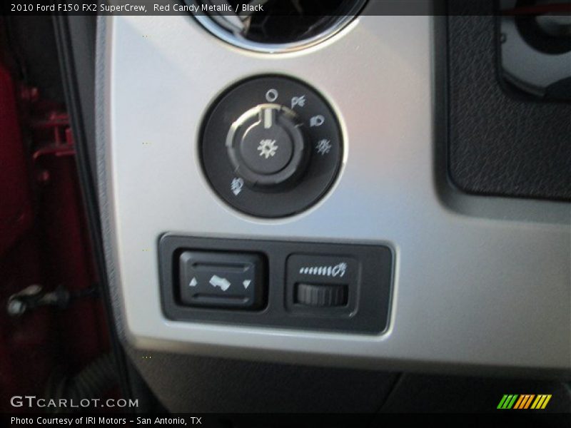 Red Candy Metallic / Black 2010 Ford F150 FX2 SuperCrew