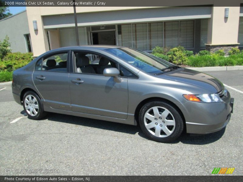  2008 Civic LX Sedan Galaxy Gray Metallic