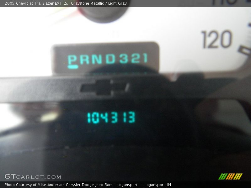 Graystone Metallic / Light Gray 2005 Chevrolet TrailBlazer EXT LS